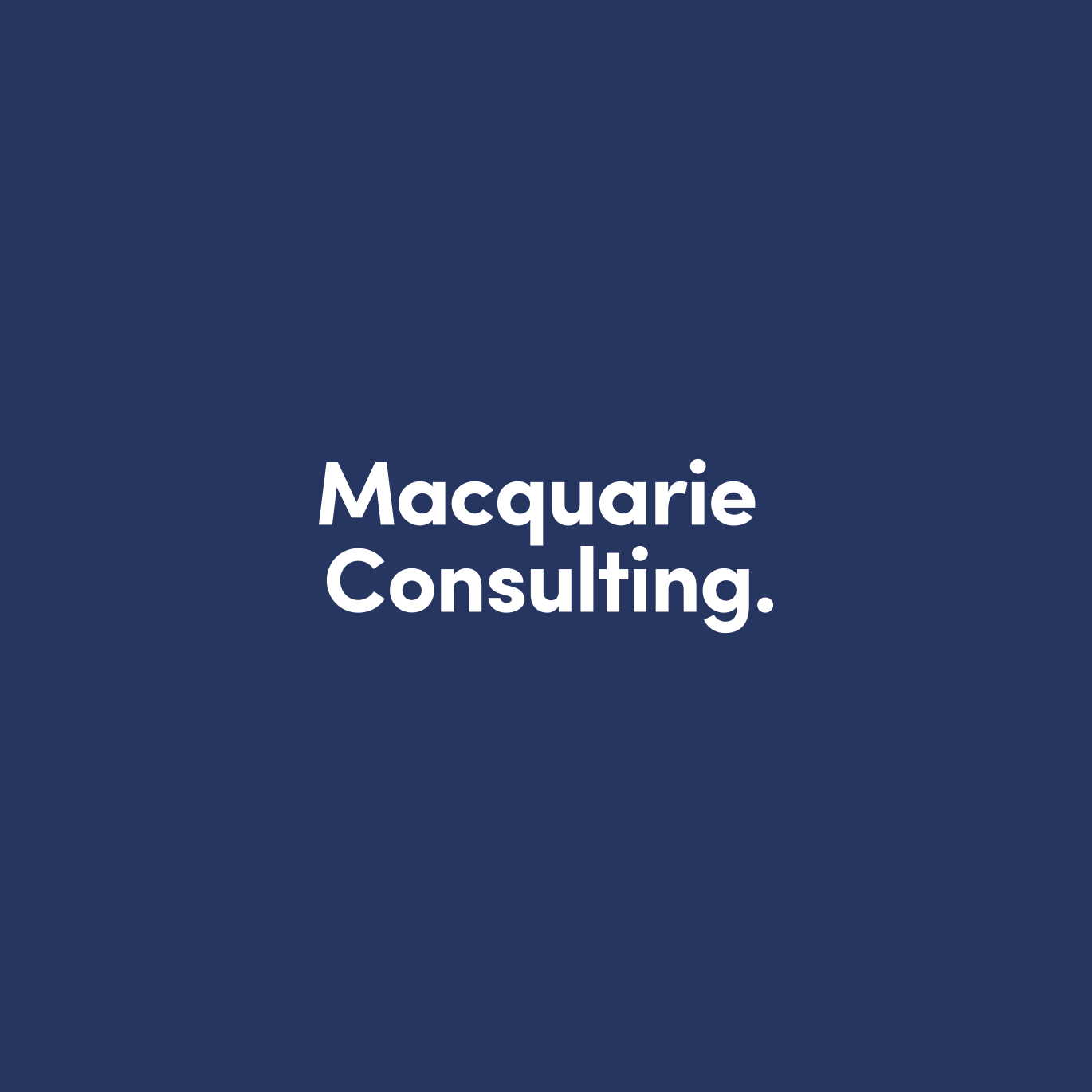 Macquarie Consulting Logo