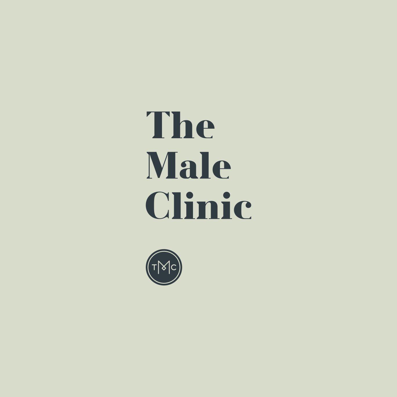 Squeeze Creative The Male Clinic Logo Design