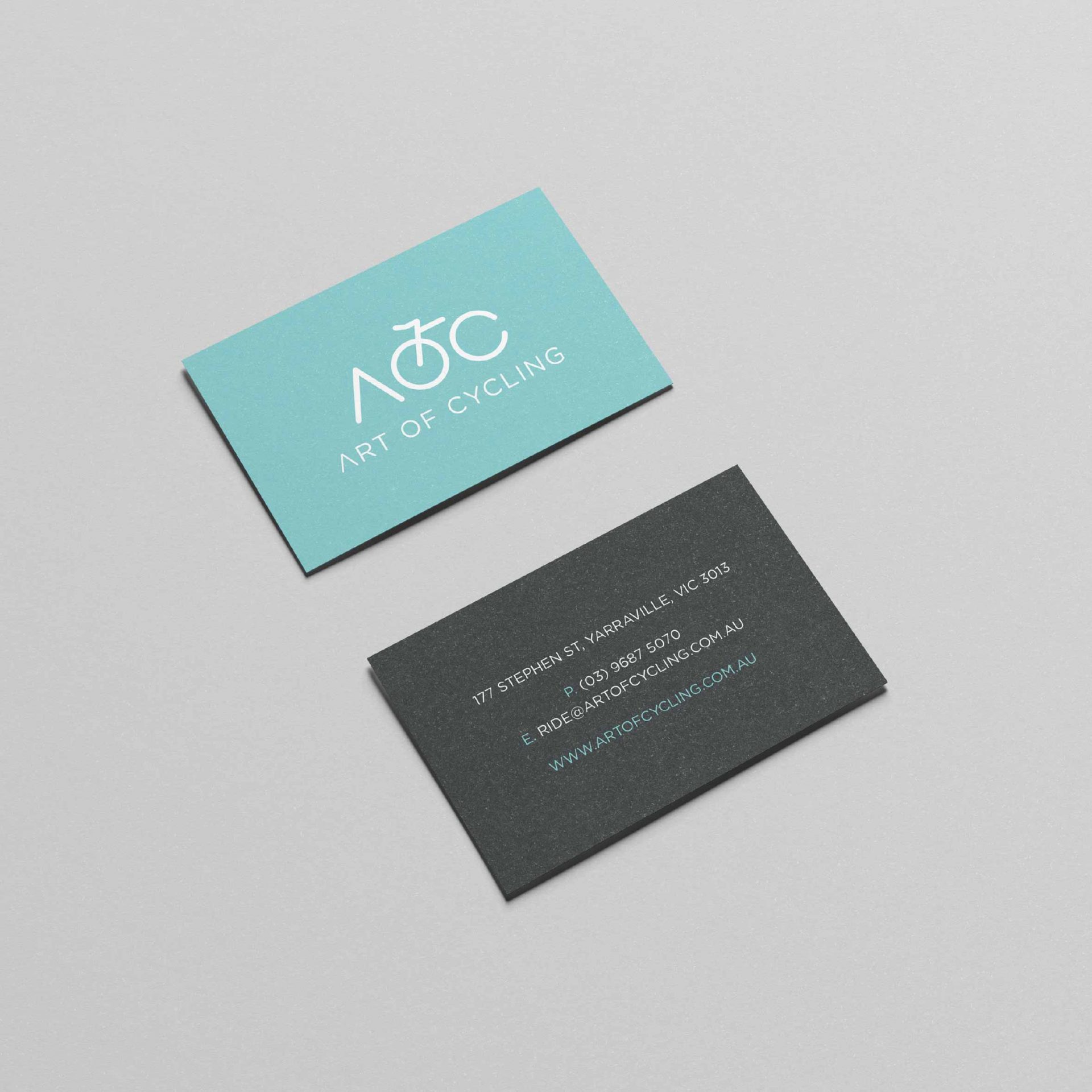 Art of Cycling Business Cards