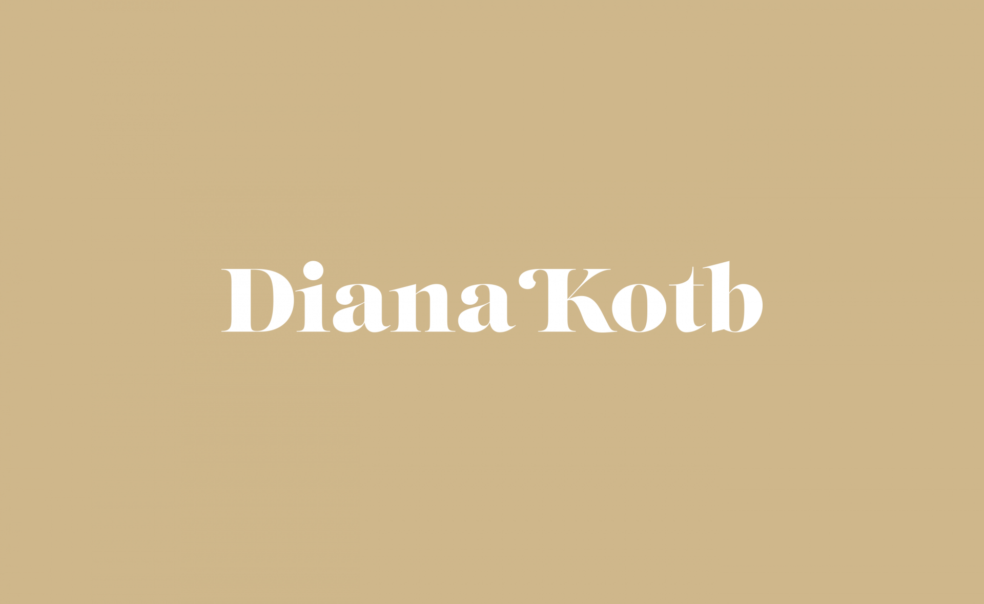 Squeeze Creative Diana Kotb Logo Design