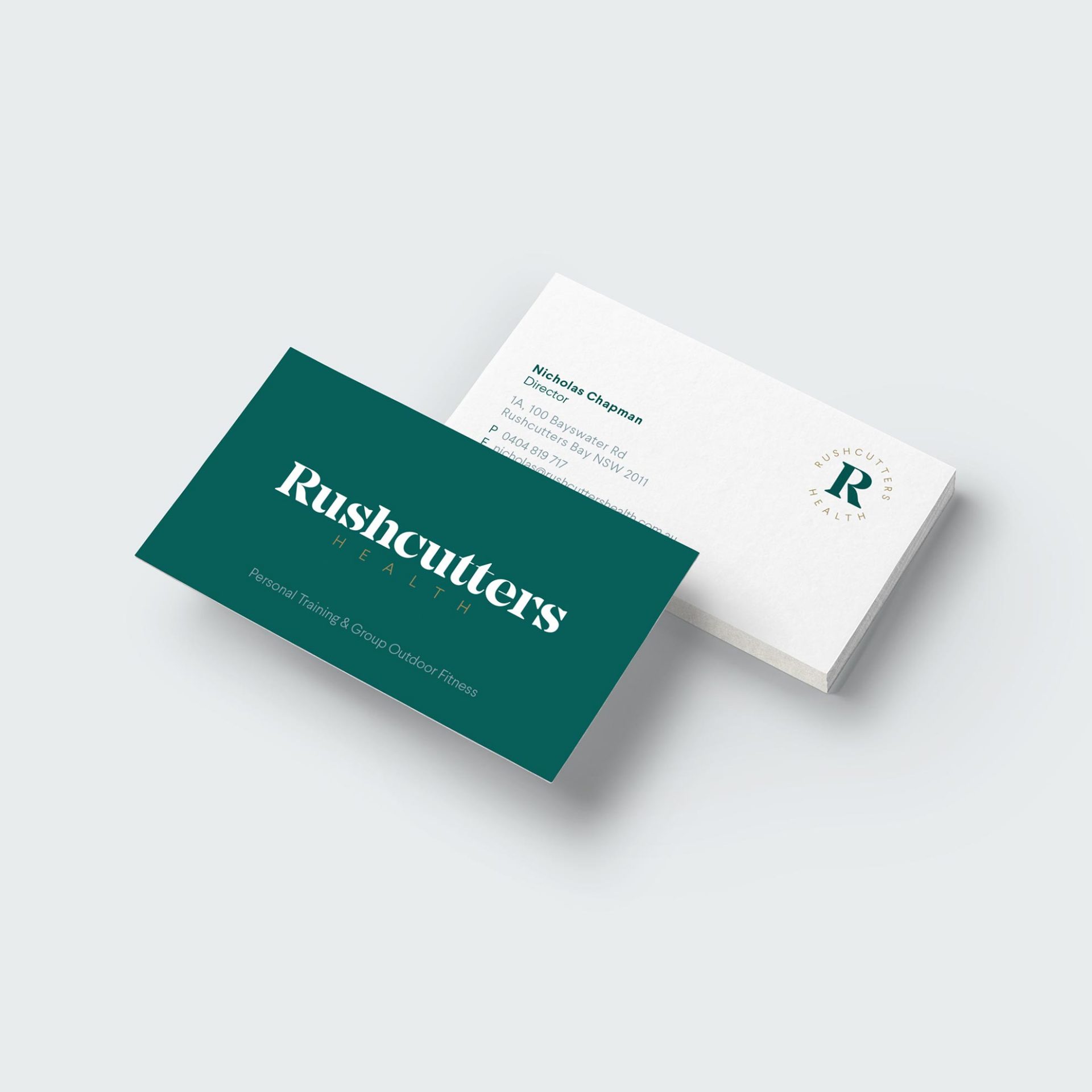 Rushcutters Health Business Cards