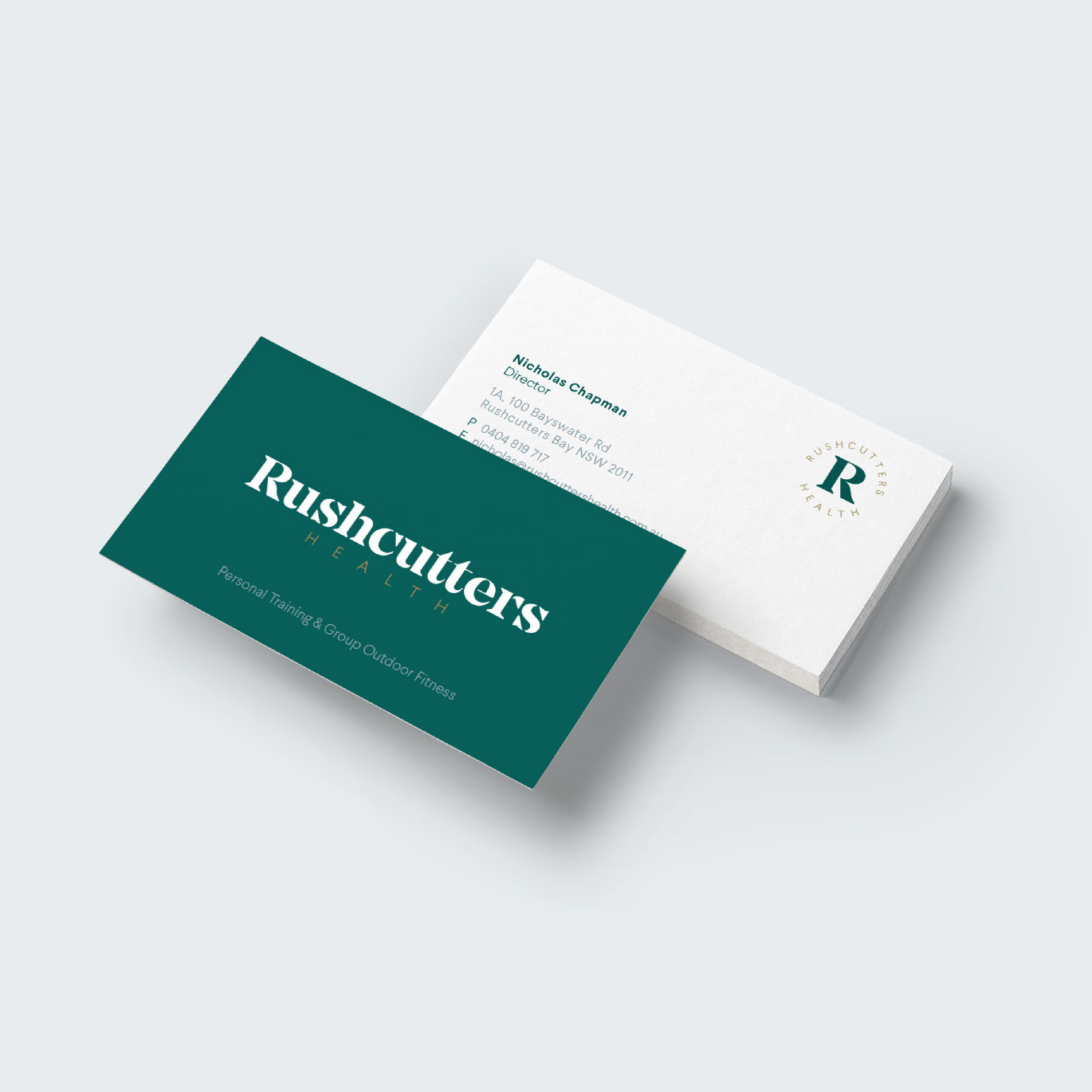 Rushcutters Health Gym Branding and Design