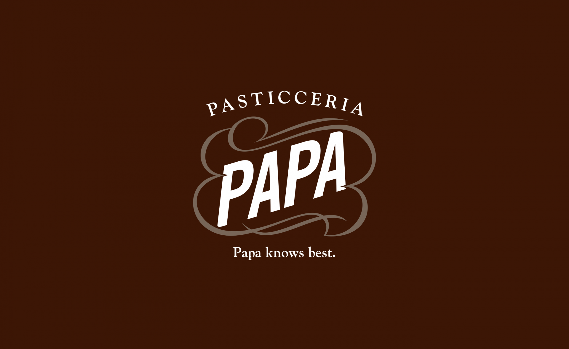 Pasticceria Papa Logo Design
