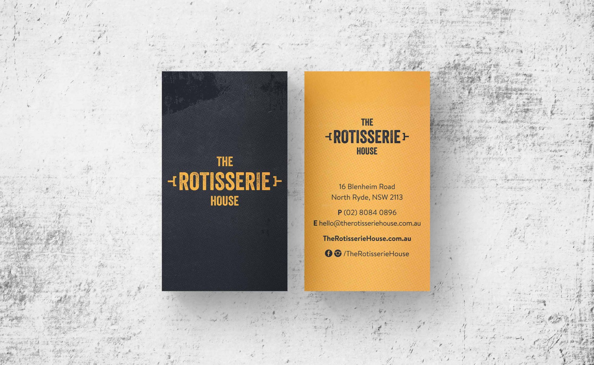 The Rotisserie House Branding and Web Design