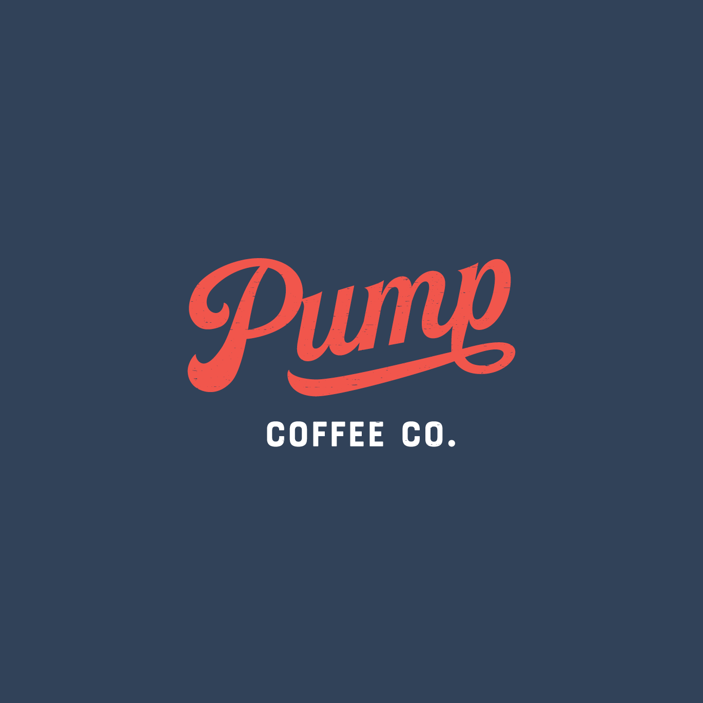 Pump Coffee Co logo by Squeeze Creative