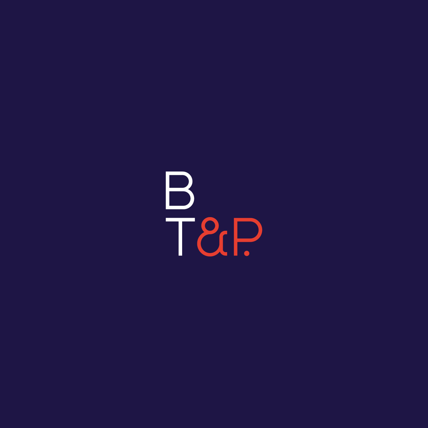 BT&P social profile image. Branding, brand identity, logo design, web design and photography. Sydney, Surry Hills