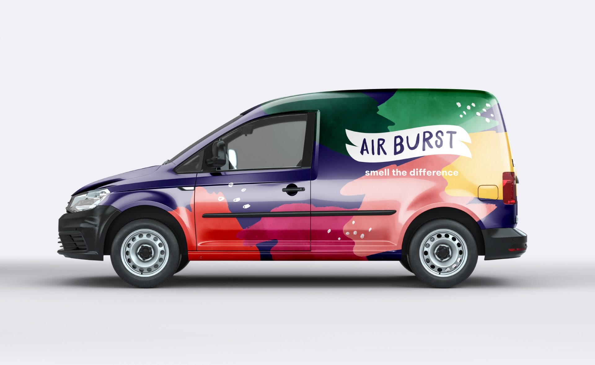 Branding, brand identity, logo design, sydney, surry hills for Air Burst Car Side